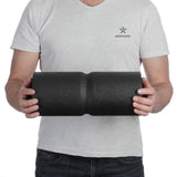 BODYMATE-Faszienrolle-Foam-roller-Fitness-Rolle-Rouleau-Massage-fascias-Rodillo-fascial-Care-Set-Duo-Ball-12-cm-tasche-transport-ebook-masse