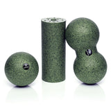 BODYMATE-Faszienrolle-Foam-roller-Rouleau-Massage-fascias-Rodillo-fascial-mini-set-duo-ball-midnight-green-1