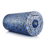 BODYMATE-Faszienrolle-Foam-roller-Rouleau-Massage-fascias-Rodillo-fascial-medium-hard-standard-30x15-cm-schwarz-blau-sapphire-black-blue