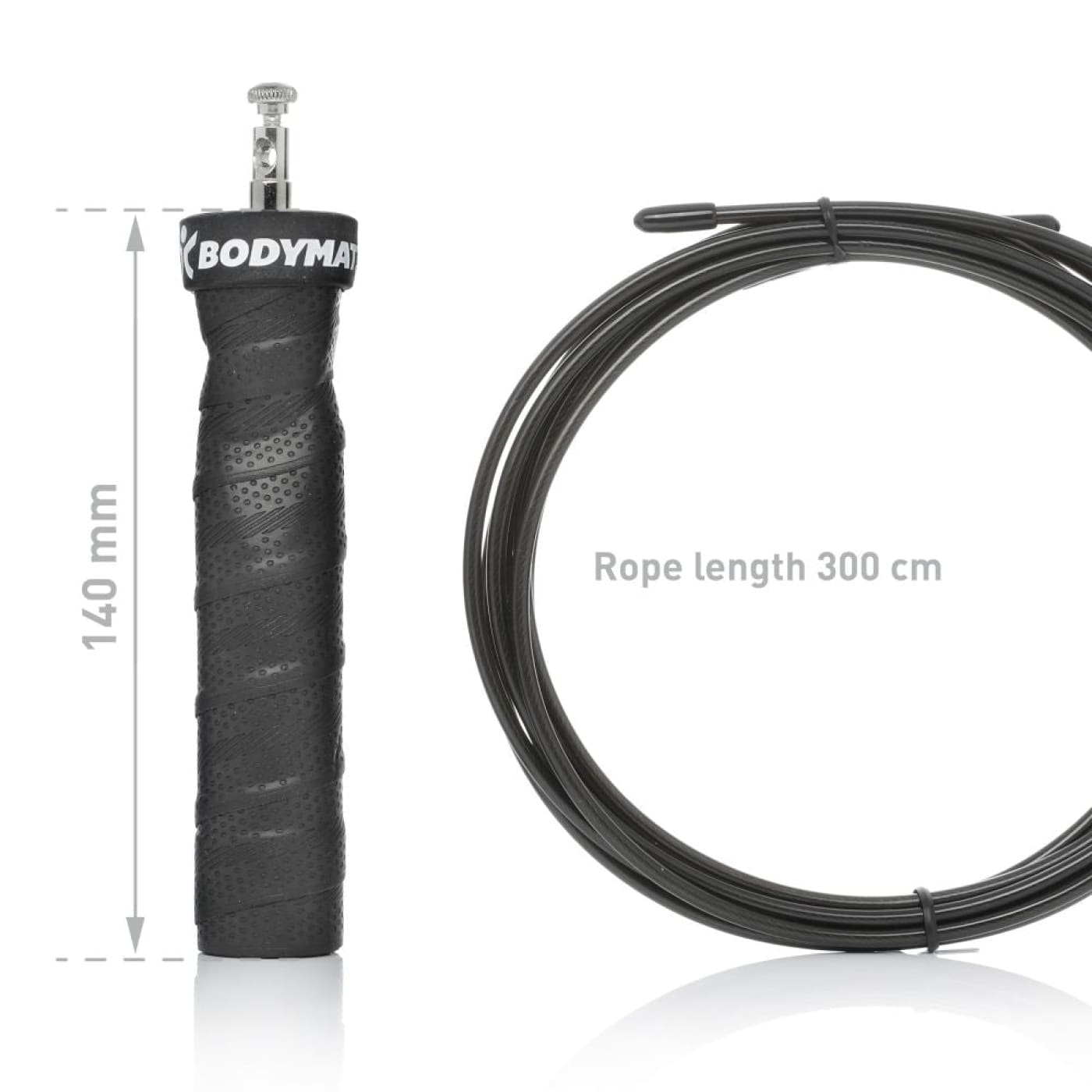 N1Fit Gewichtetes Springseil 0,5 Kg – Für Crossfit, Boxen & Fatburning