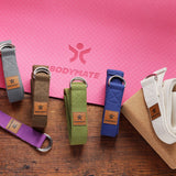 BODYMATE-Yogagurt-gurt-belt-Yoga-Baumwolle-Schnalle-Schlaufen-Strap-Stretching-Cotton-mood-square-1